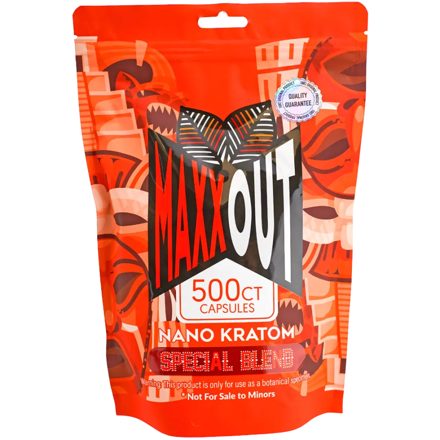 PAIN OUT MAXX KRATOM CAPSULES - 500