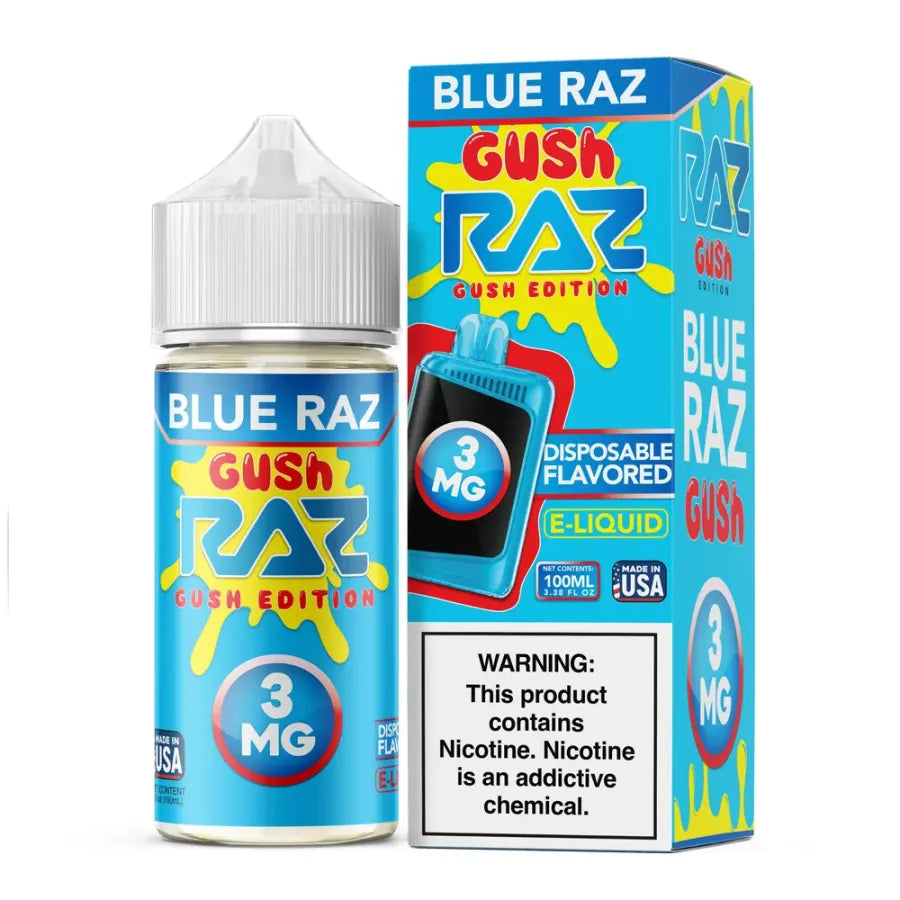 RAZ GUSH X POD JUICE E-LIQUID REGULAR 100ML