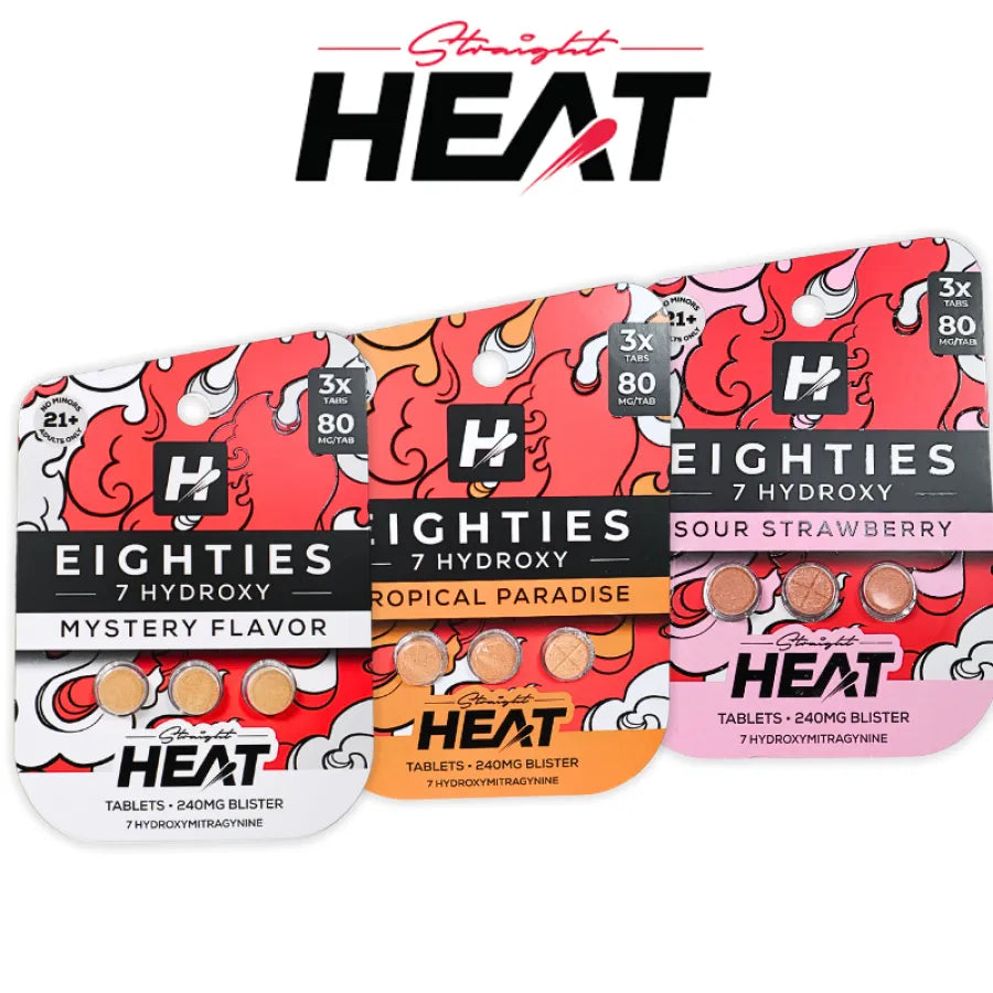 STRAIGHT HEAT EIGHTIES 7-HYDROXY 80MG