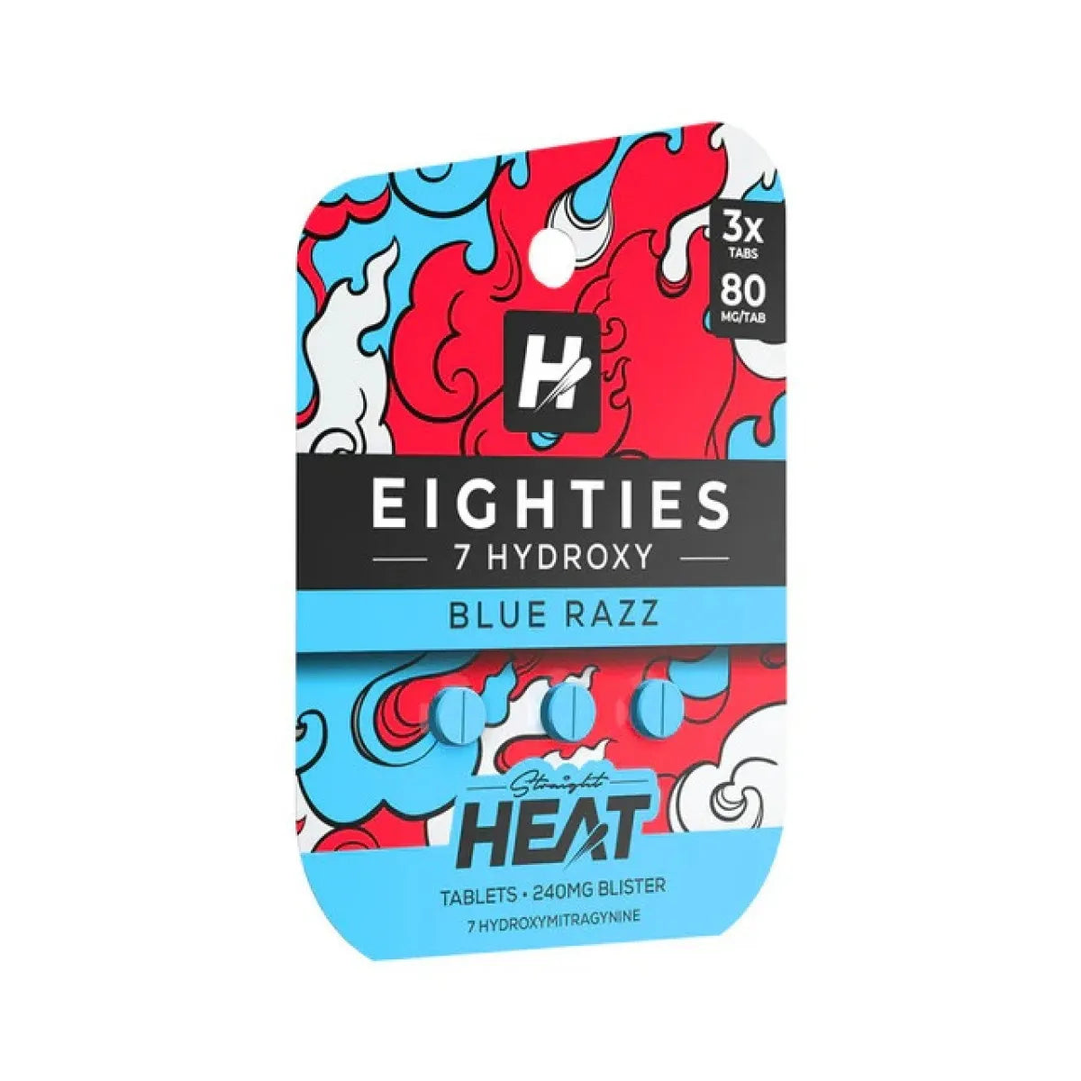 STRAIGHT HEAT EIGHTIES 7-HYDROXY 80MG