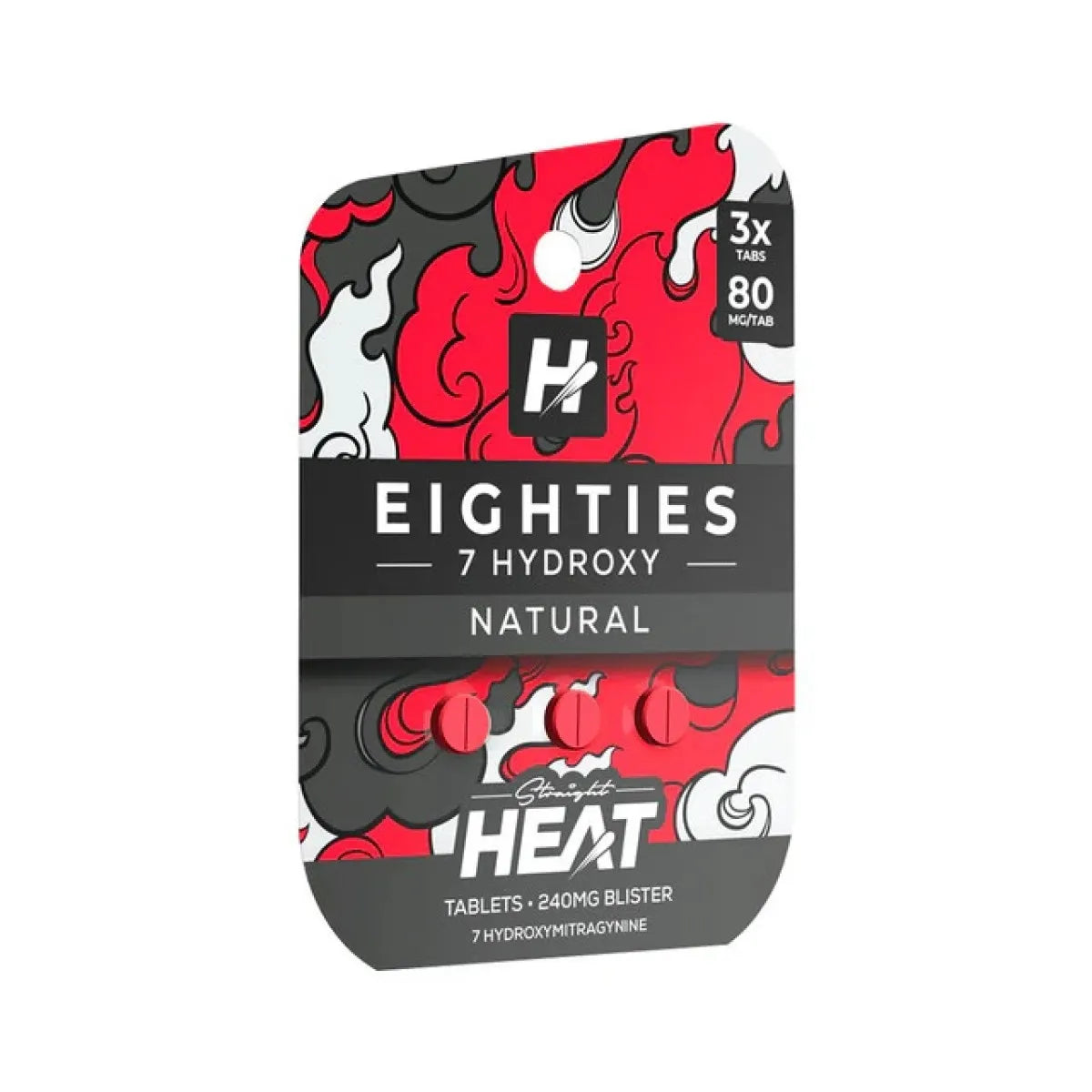STRAIGHT HEAT EIGHTIES 7-HYDROXY 80MG