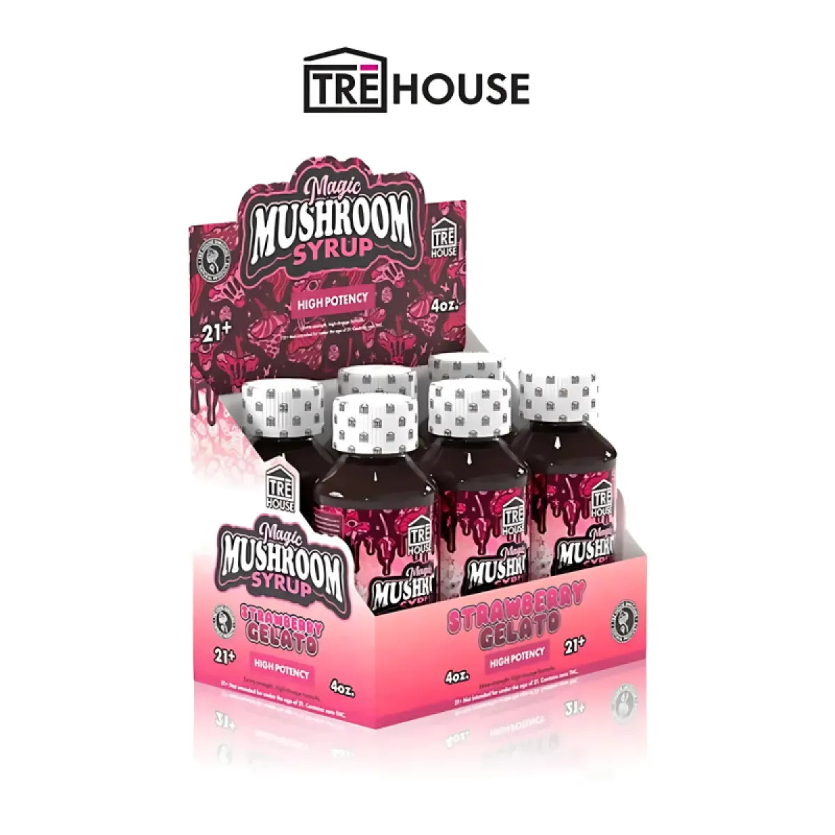 TRE HOUSE MAGIC MUSHROOM 4OZ SYRUP