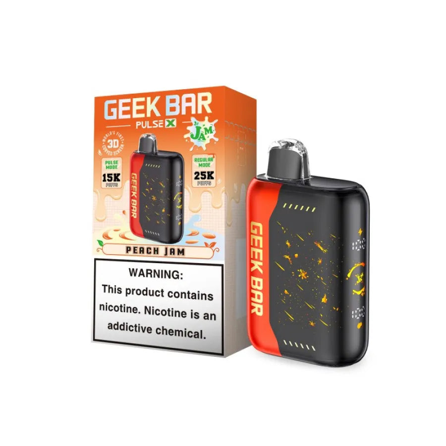 GEEK BAR PULSE 25000 PUFFS 5% NIC 18ML DISPOSABLE - LIMIT OF 1